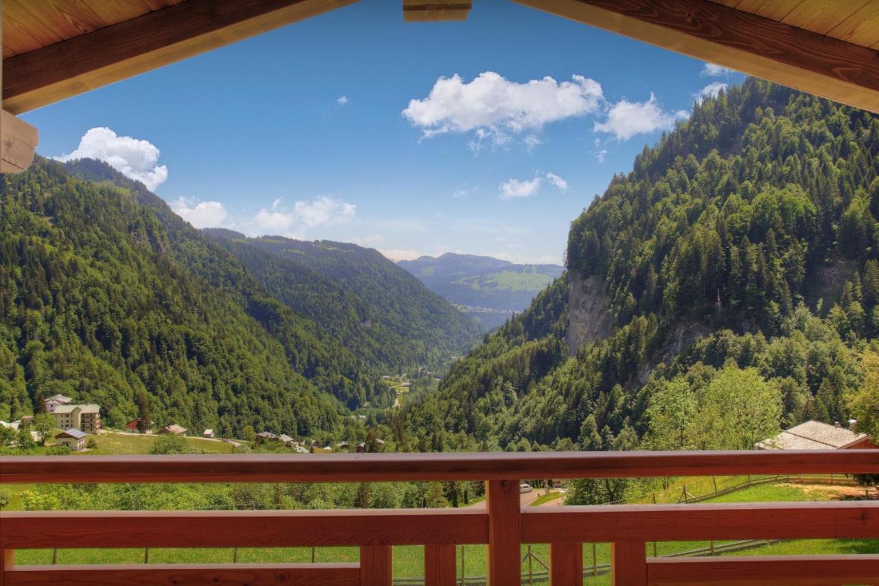 Chalet Sabaroc - Ovo Network La Giettaz Exterior foto