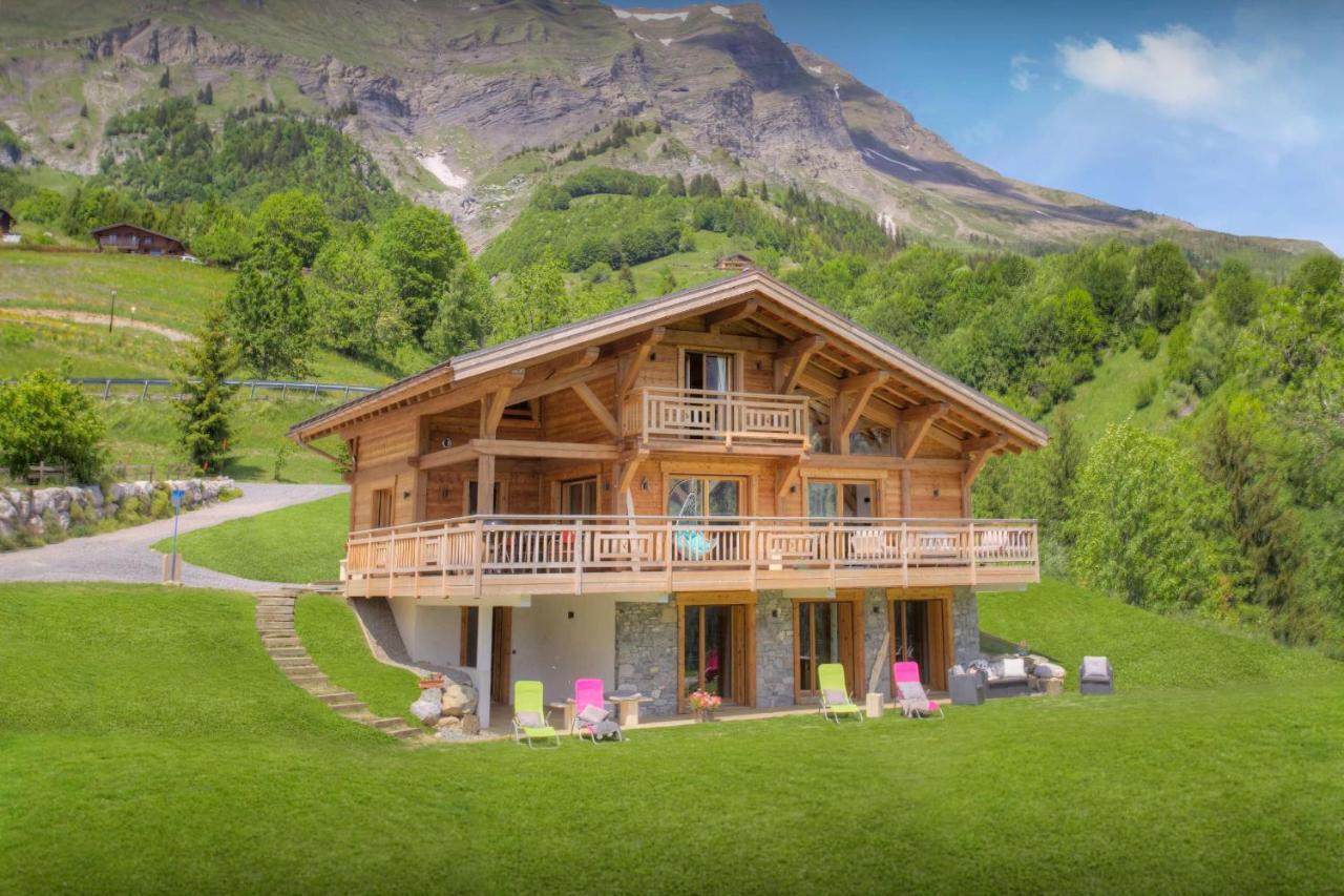 Chalet Sabaroc - Ovo Network La Giettaz Exterior foto