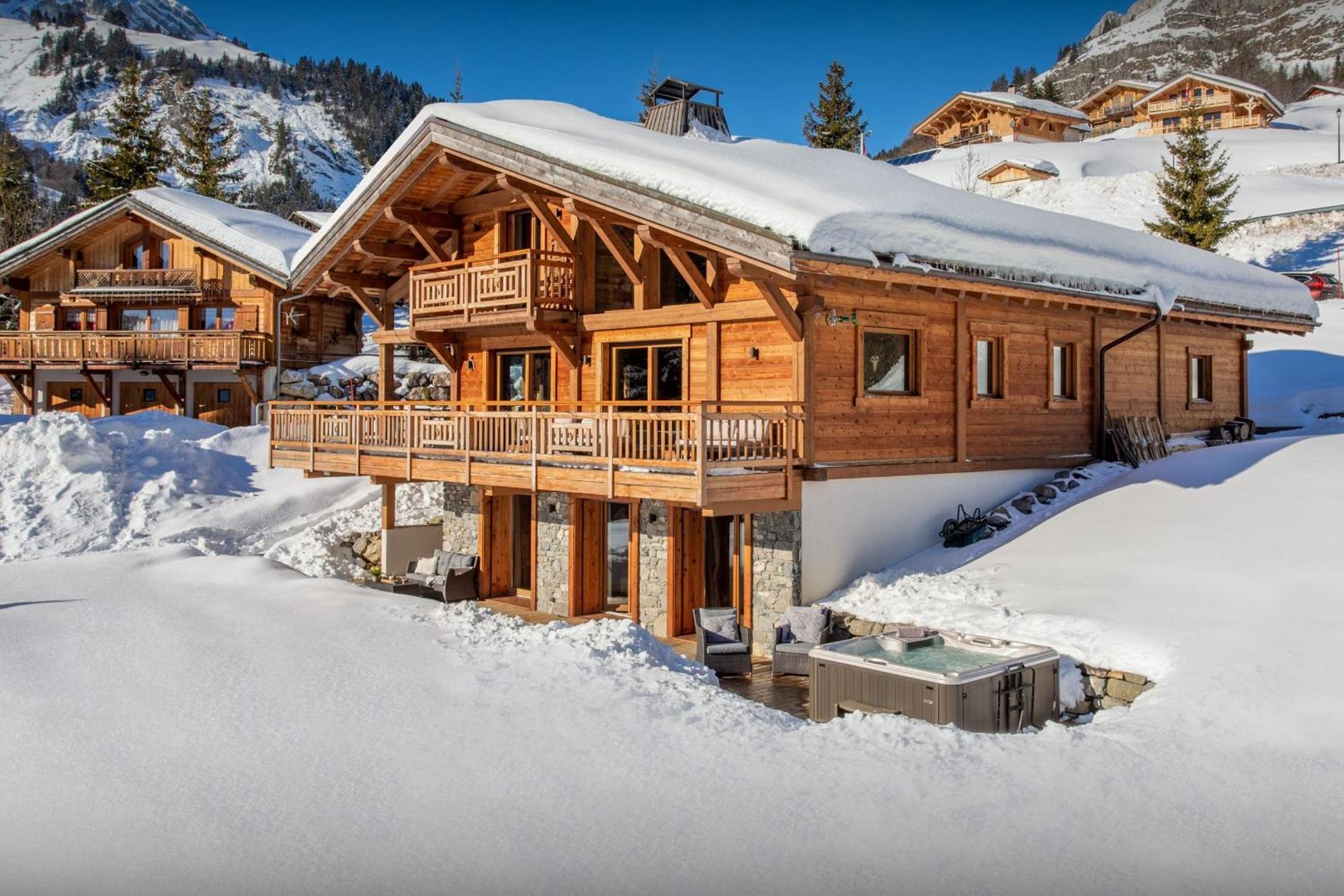 Chalet Sabaroc - Ovo Network La Giettaz Exterior foto